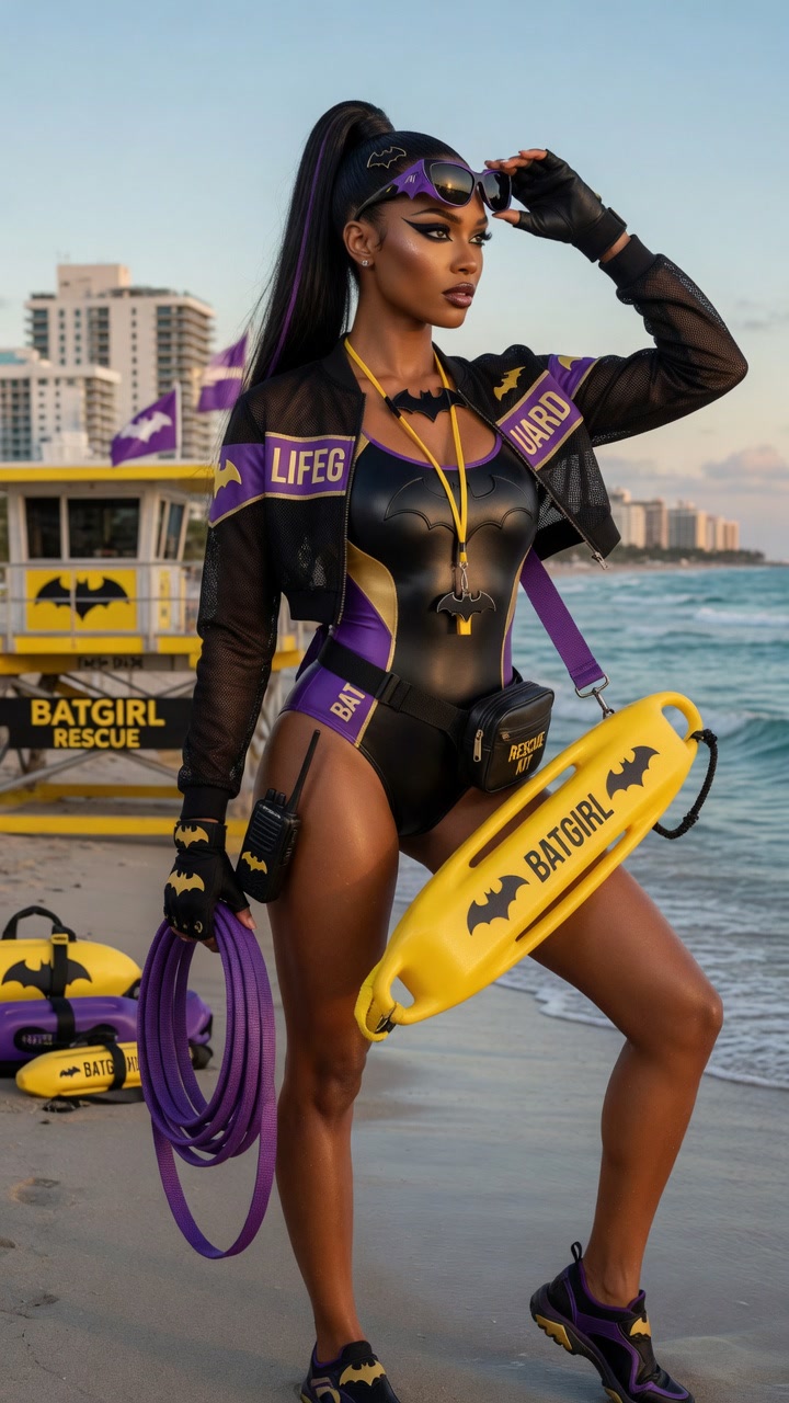 Batgirl — Lifeguard Beach