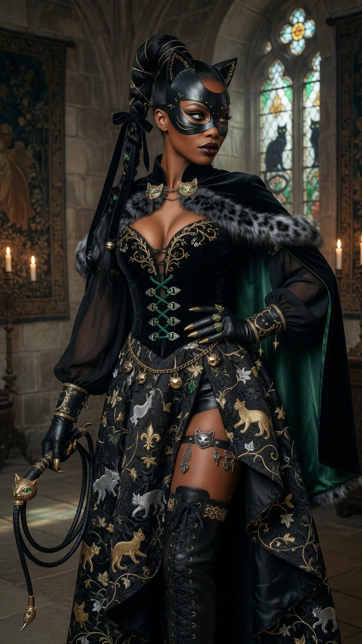 Catwoman — Gothic Castle
