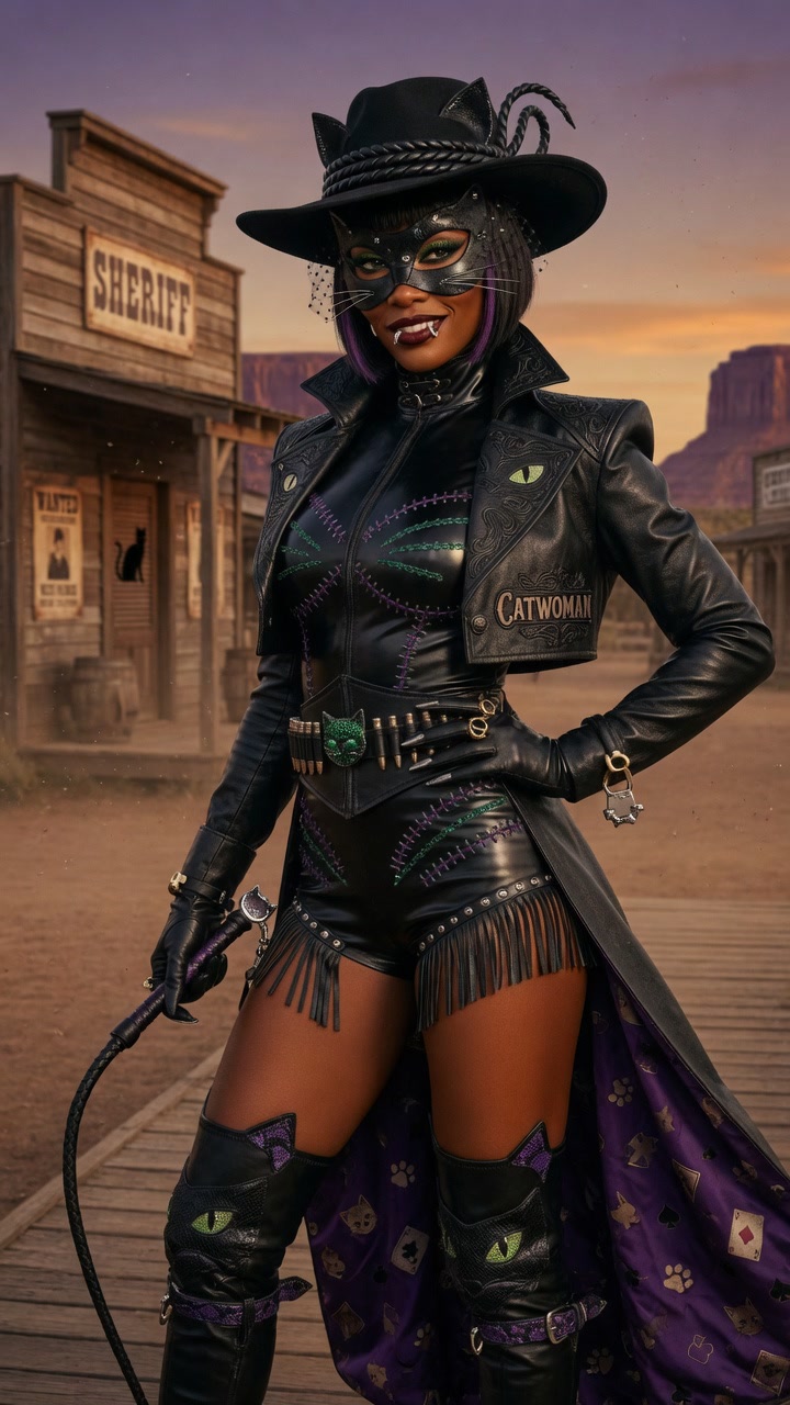 Catwoman — Western Sheriff