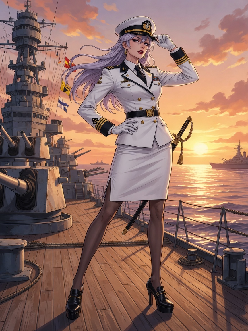 Fashion 01 Naval Officer