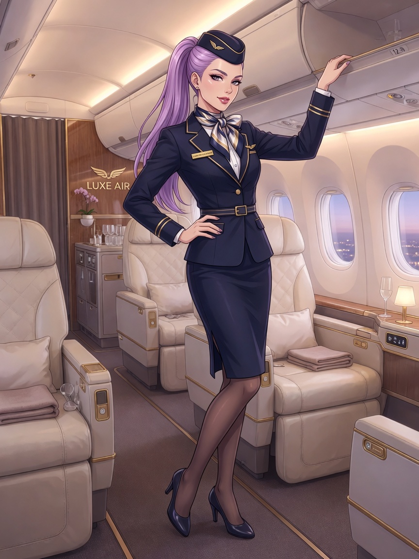 Fashion 02 Flight Attendant