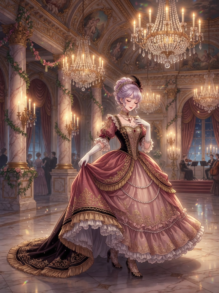Fashion 12 Victorian Ballgown