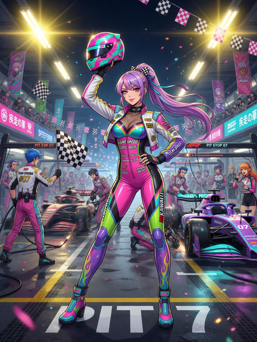 Fashion 16 Racing Suit