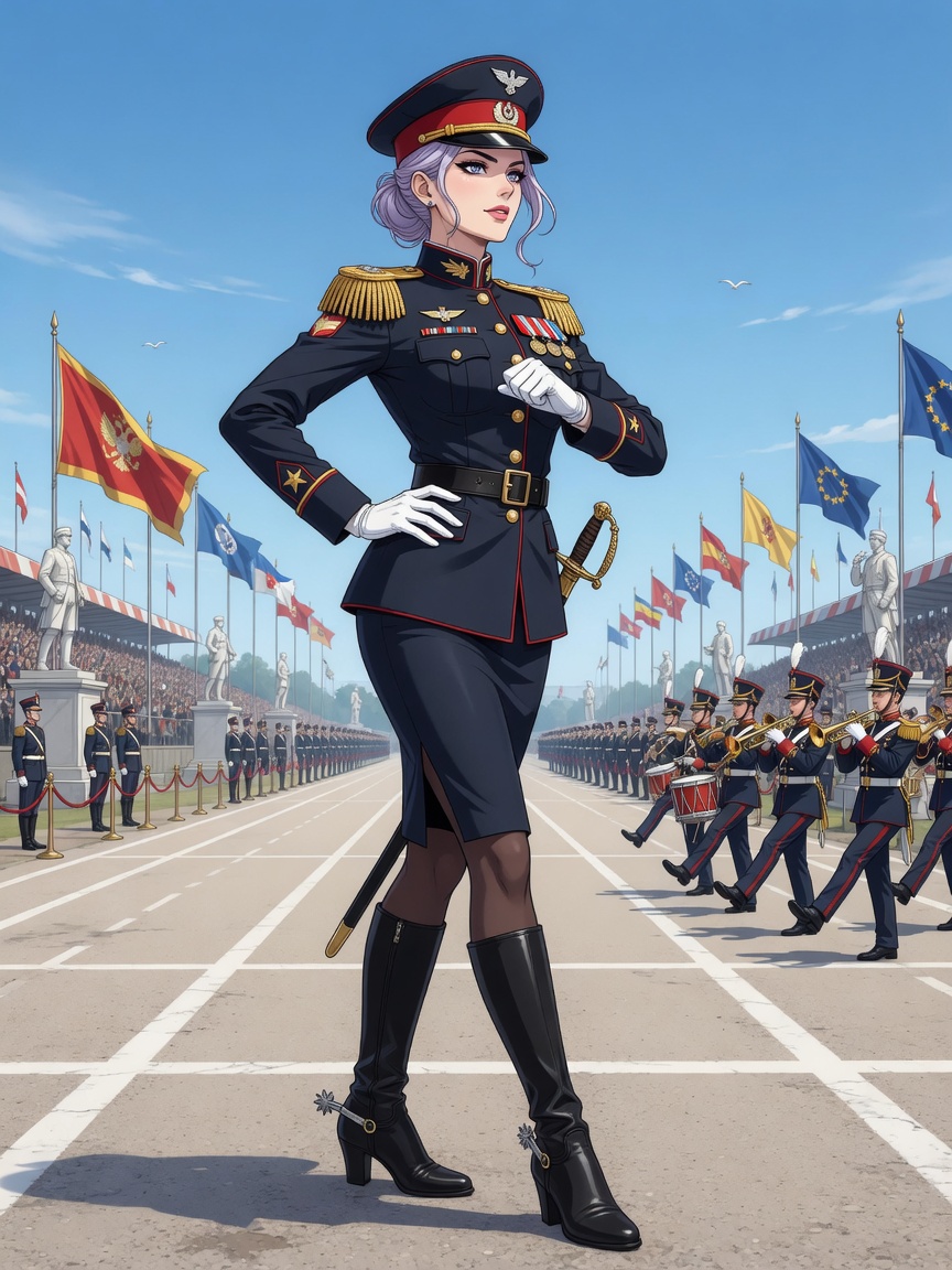 Fashion 17 Military Dress