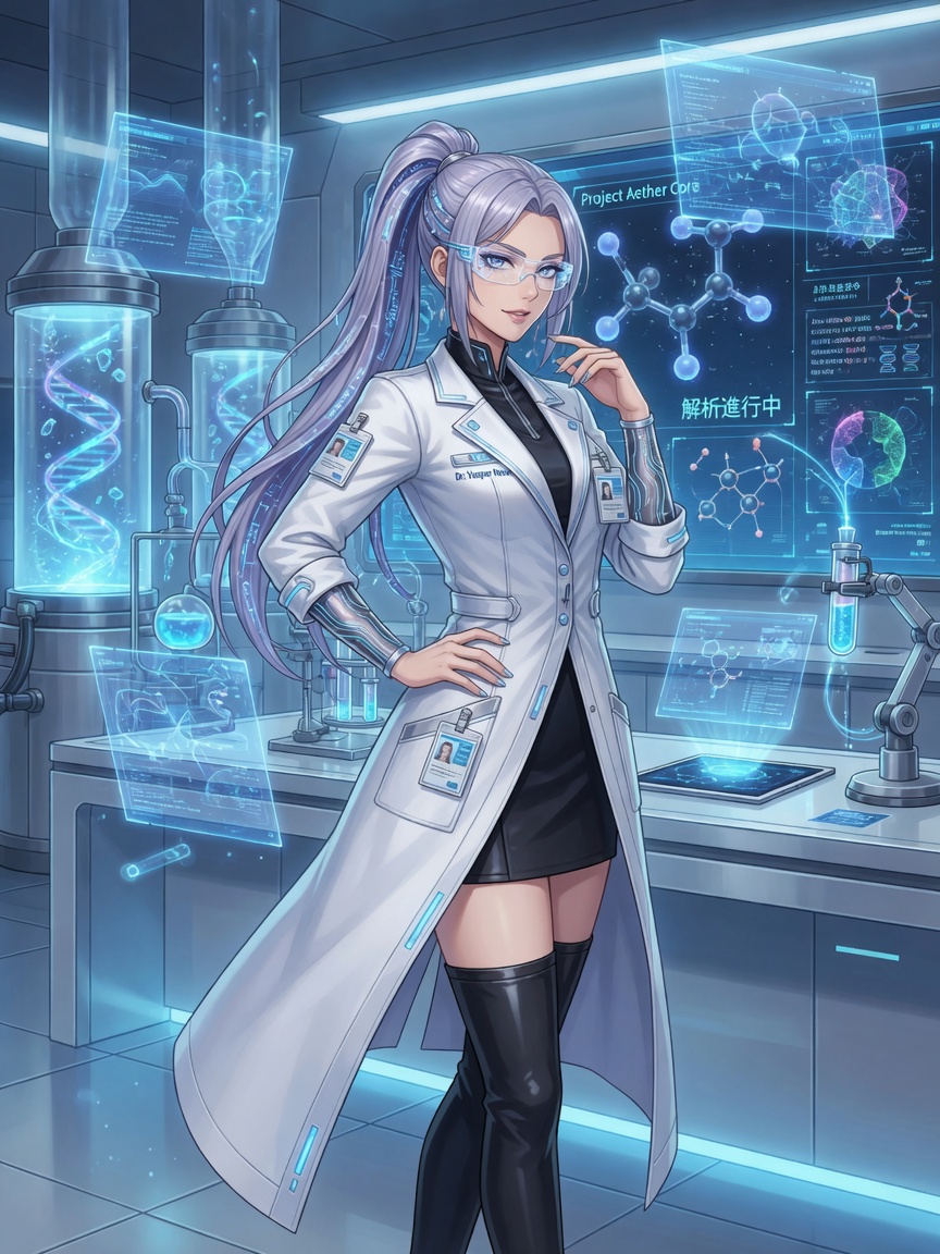 Fashion 18 Lab Coat