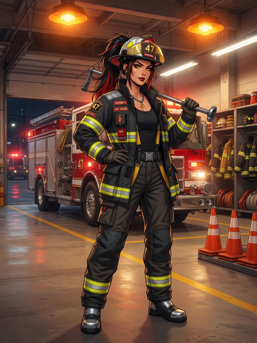 Fashion 19 Firefighter
