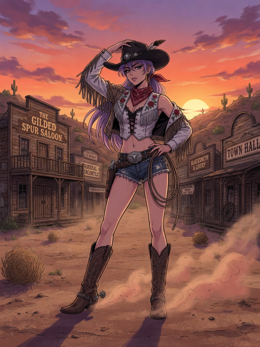 Fashion 21 Cowgirl Western