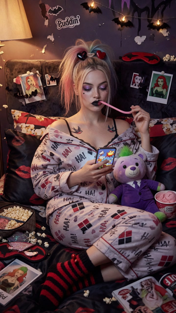 Harley Quinn — Pajama Bedroom