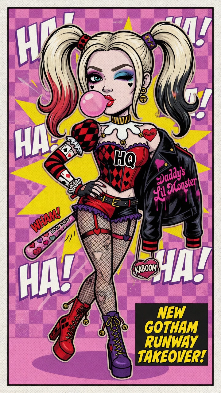 Harley Quinn — Runway Takeover