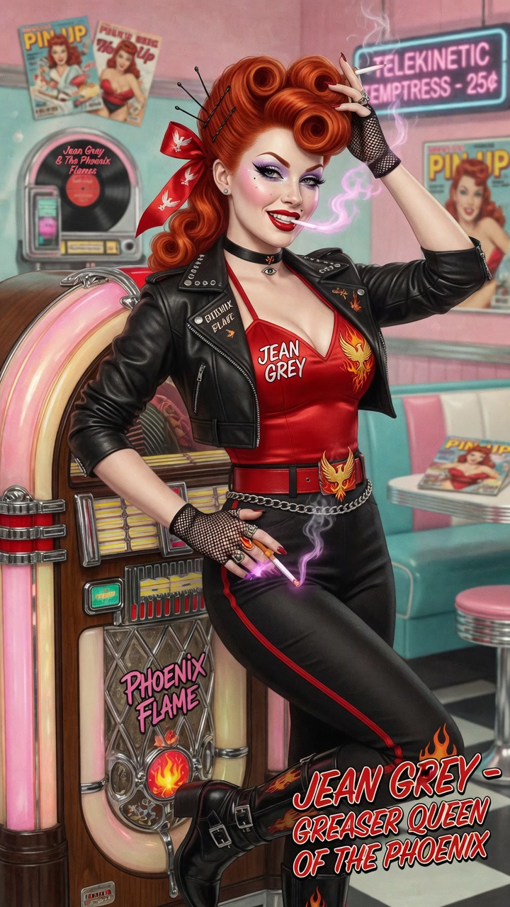 Jean Grey — Greaser Queen
