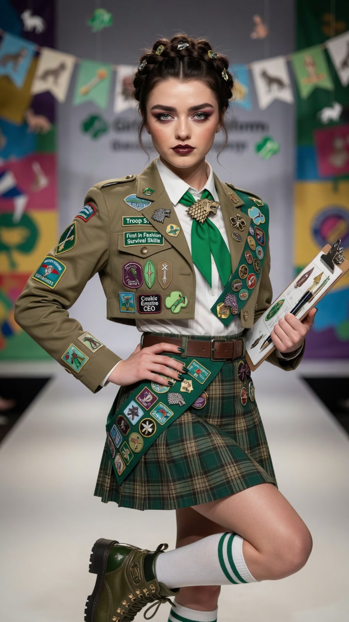 Arya Stark — Girl Scouts Arya