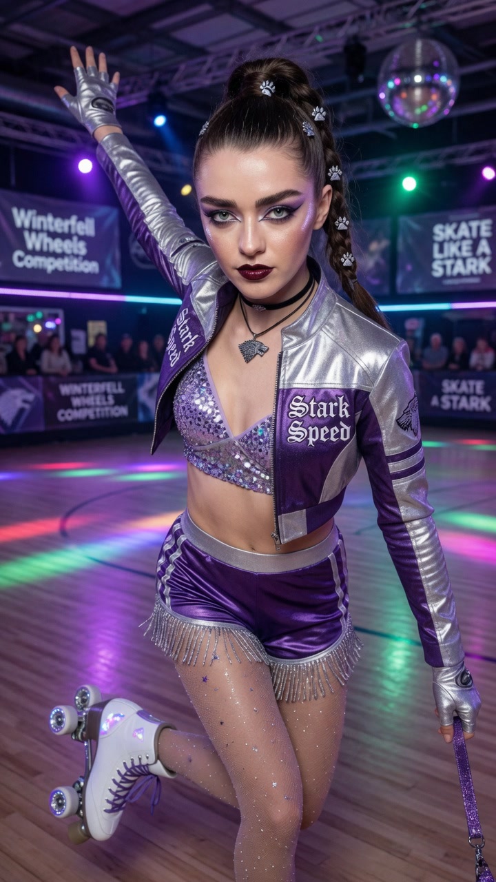 Arya Stark — Roller Skating Arya