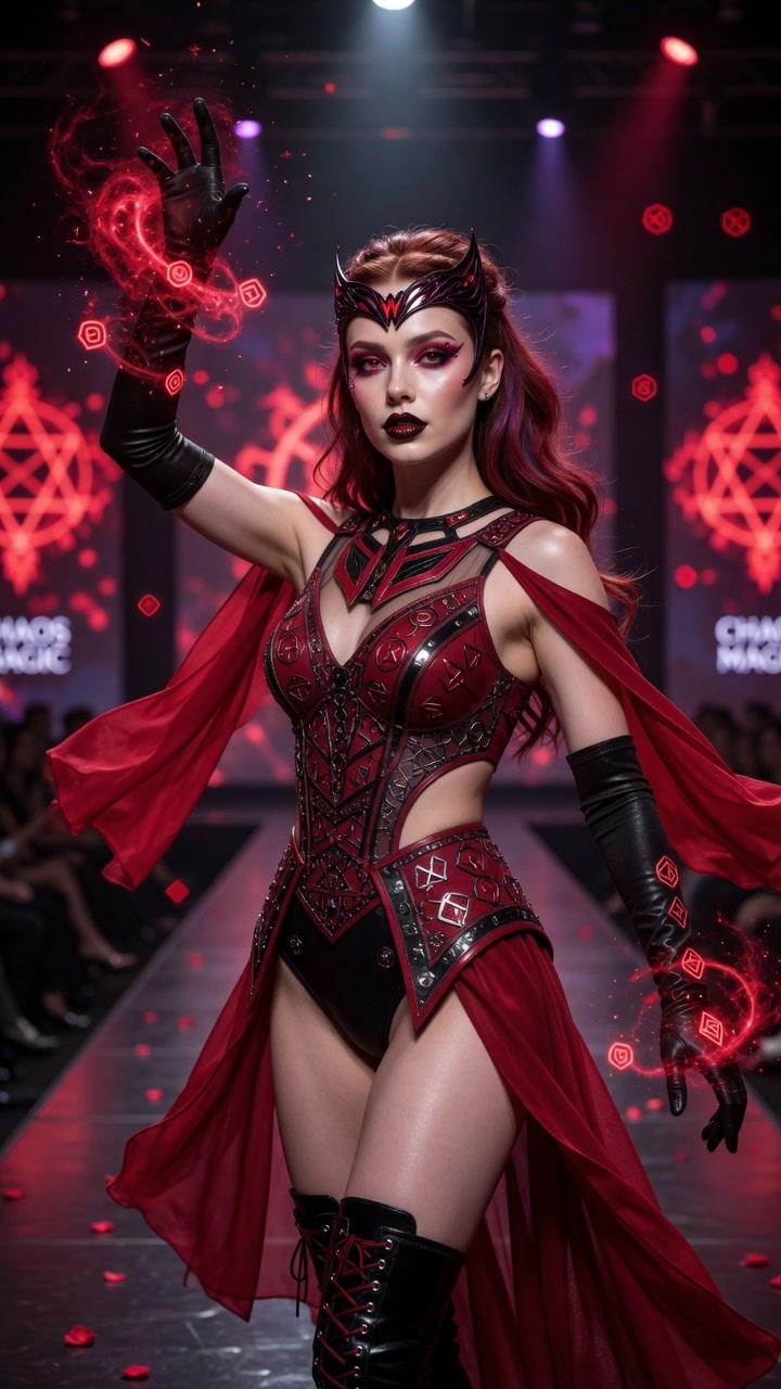 Scarlet Witch — Beachwear