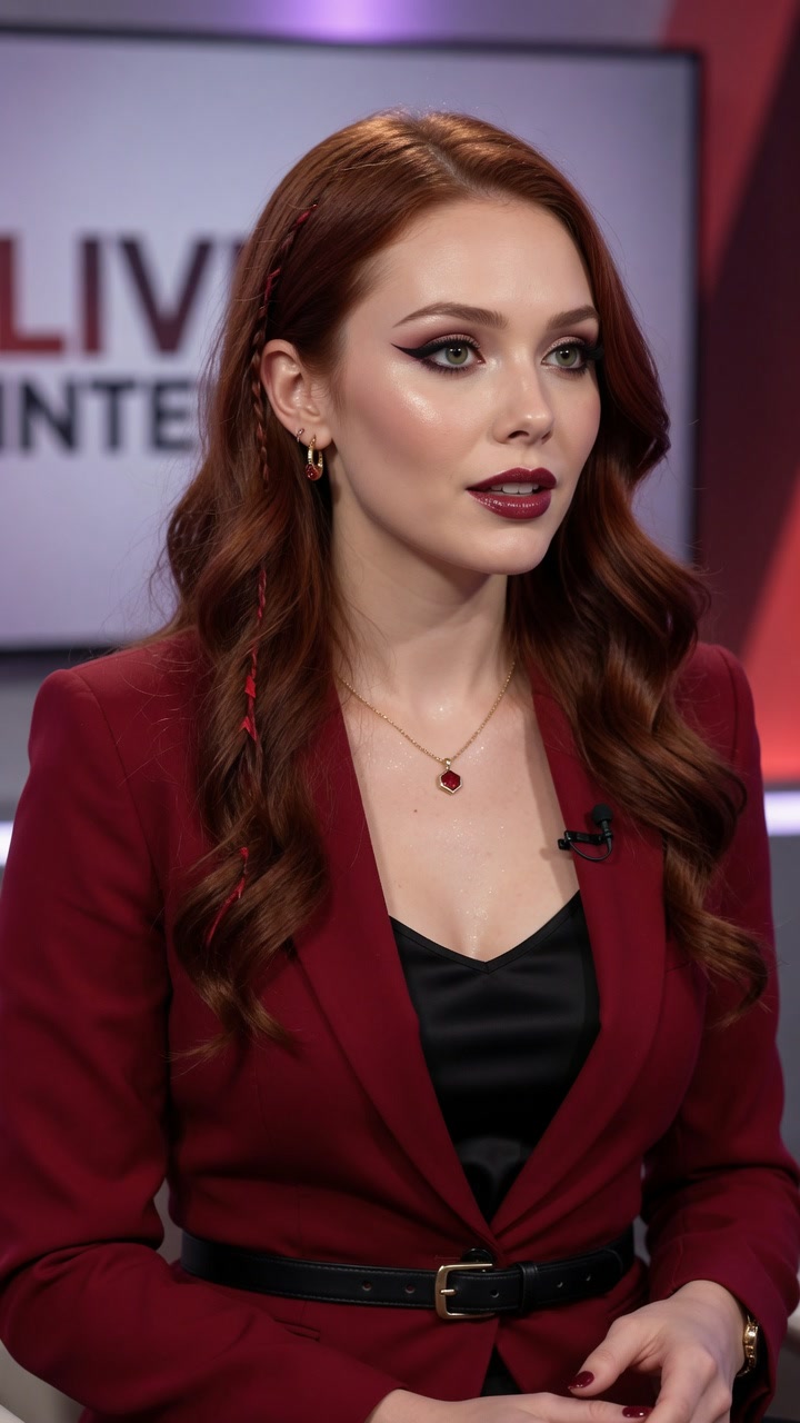 Scarlet Witch — High-Fashion Runway