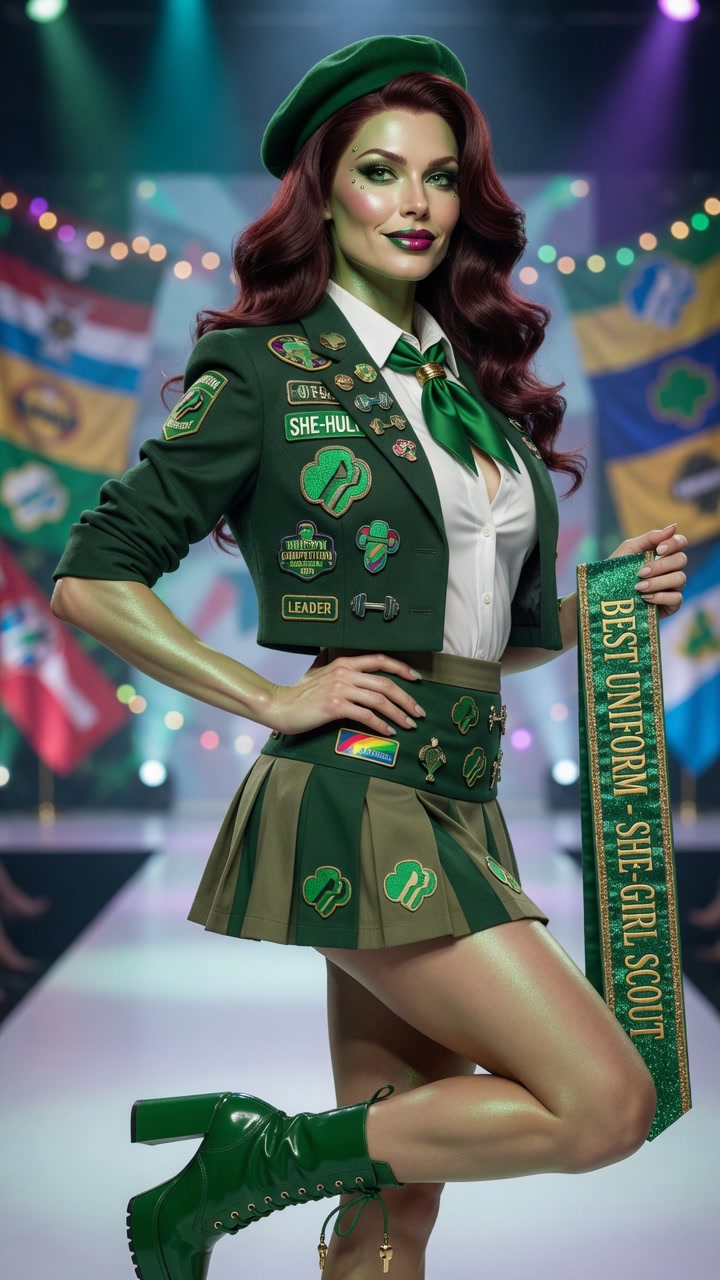 She-Hulk — Girl Scouts