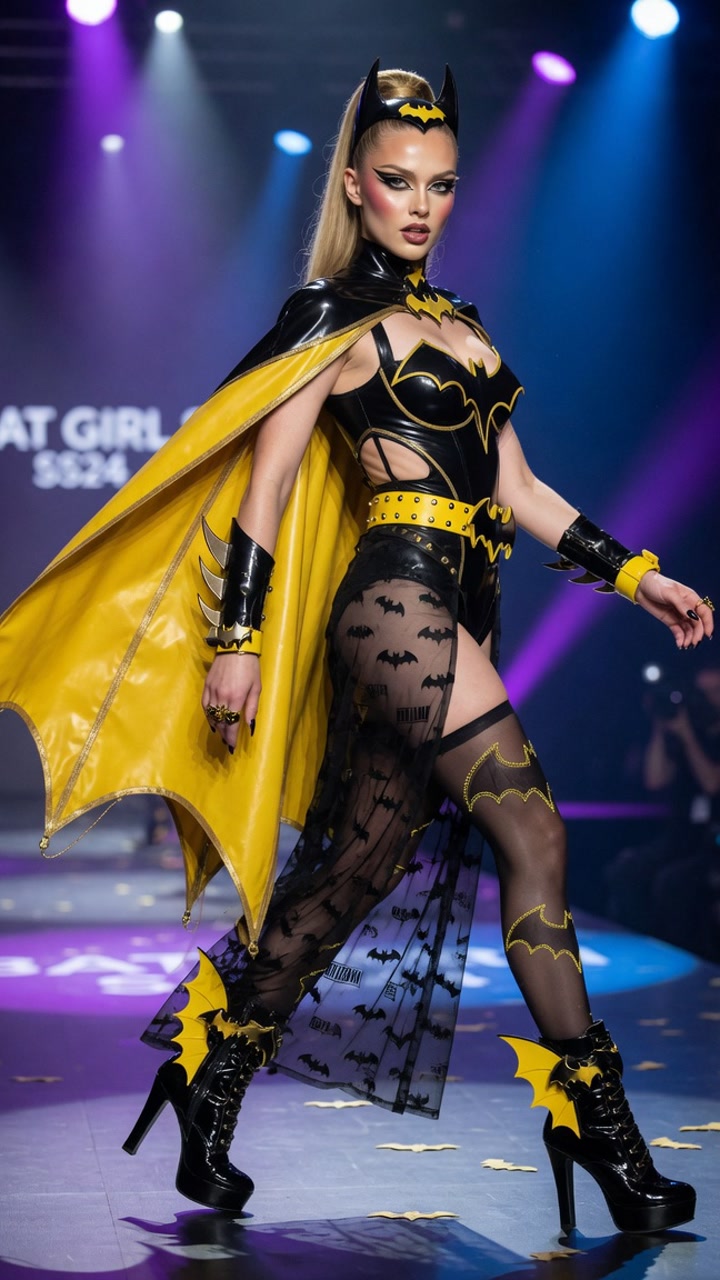 Batgirl — Roller Skating