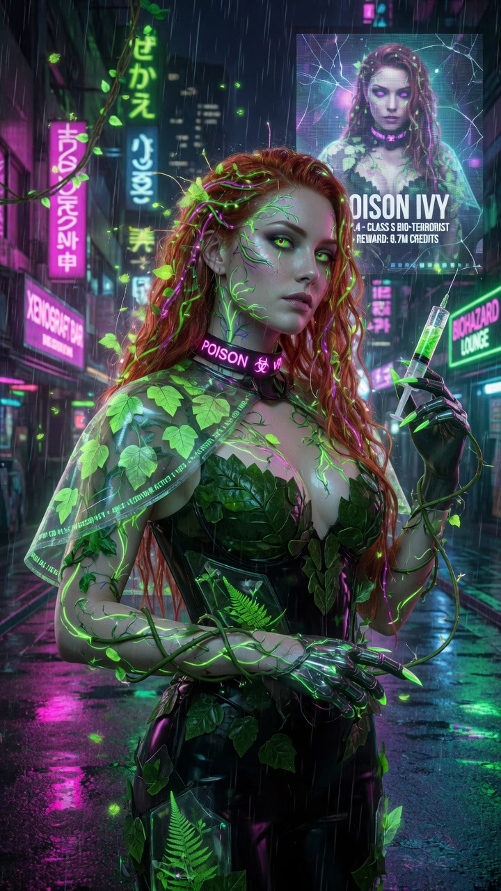 Poison Ivy — Cyberpunk Biohazard