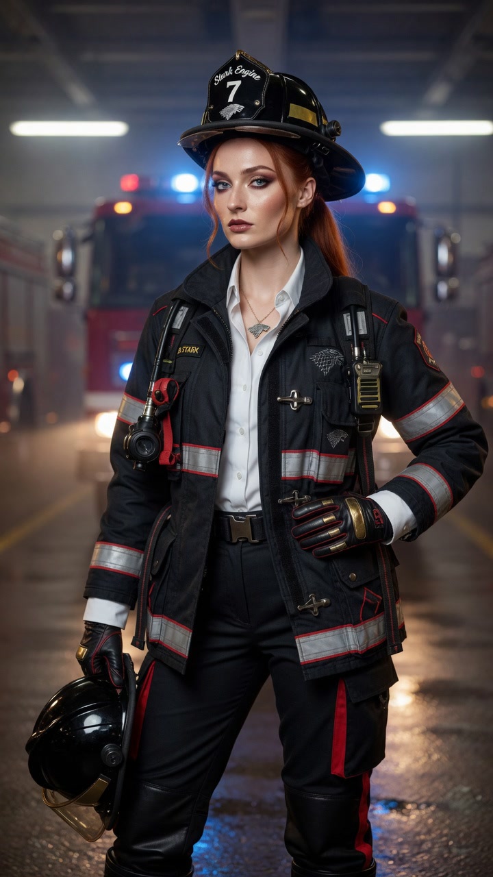 Sansa Stark — Firefighter Sansa