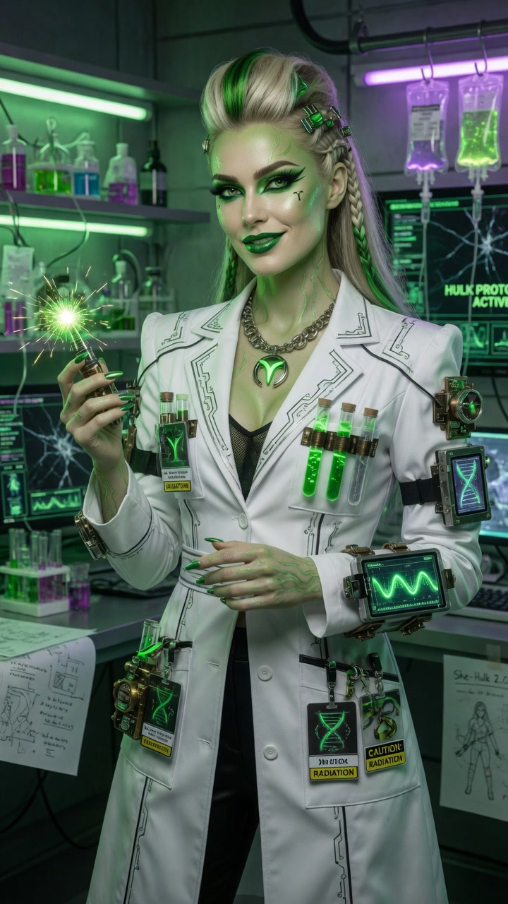 She-Hulk — Mad Scientist