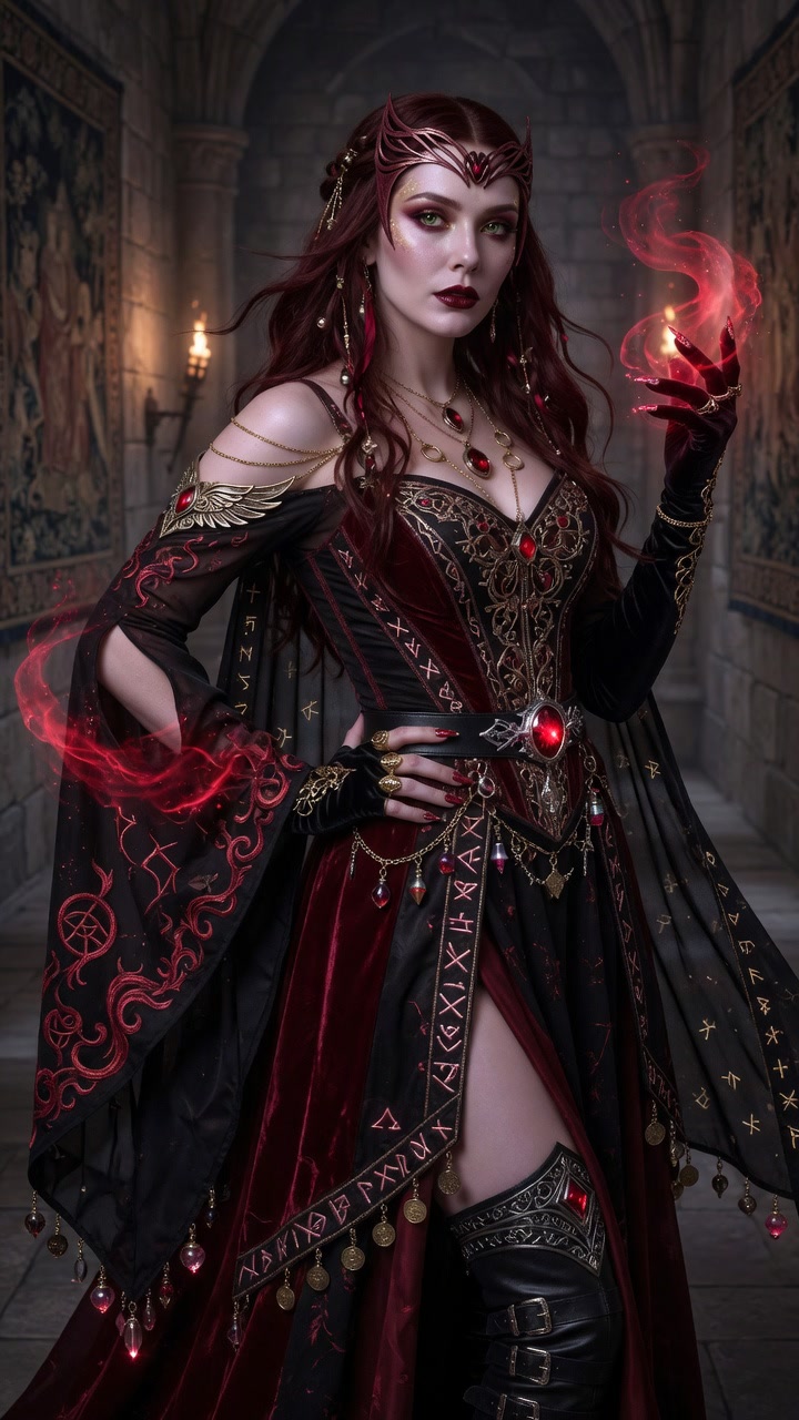 Scarlet Witch — Castle Sorceress