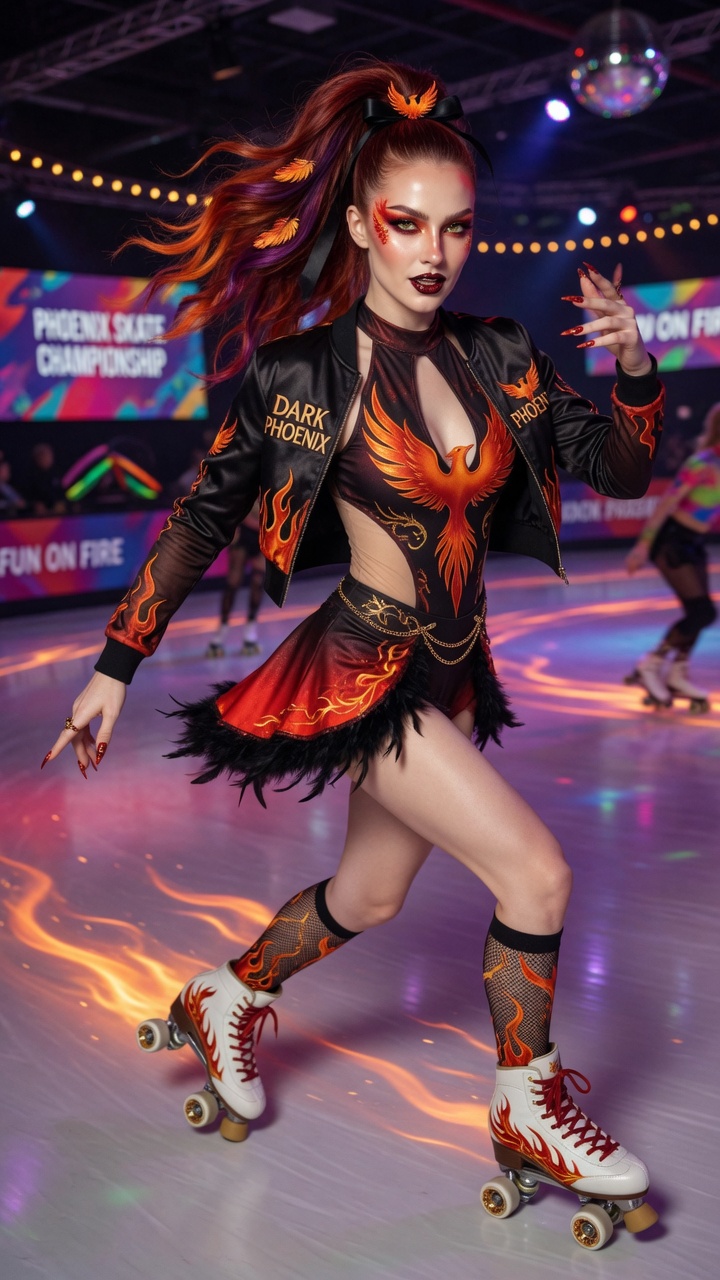 Jean Grey — Phoenix Skate Championship
