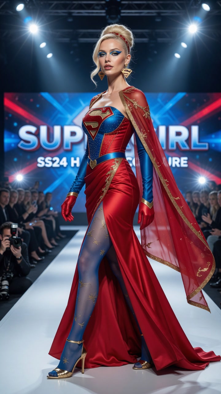 Supergirl — Haute Couture Runway