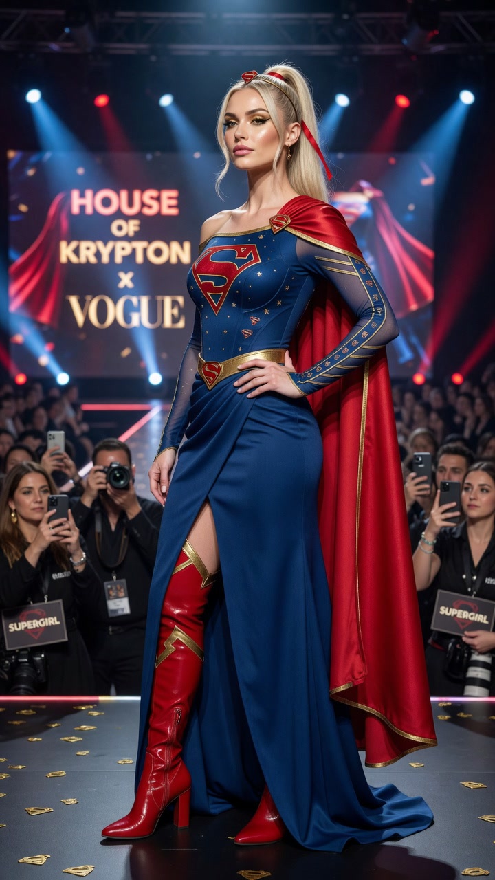 Supergirl — Vogue Runway