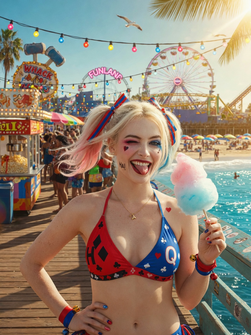 Wonder Woman — Superhero Beach 01