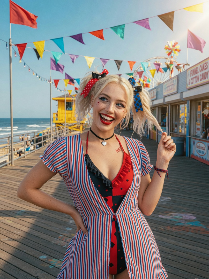 Supergirl — Superhero Beach 05