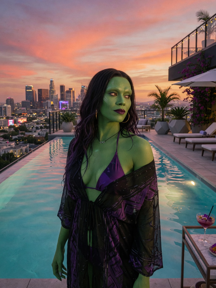 Gamora — Superhero Pool 01
