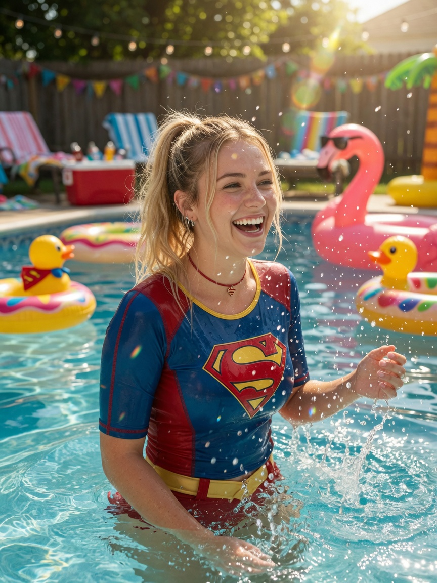 Supergirl — Superhero Pool 02