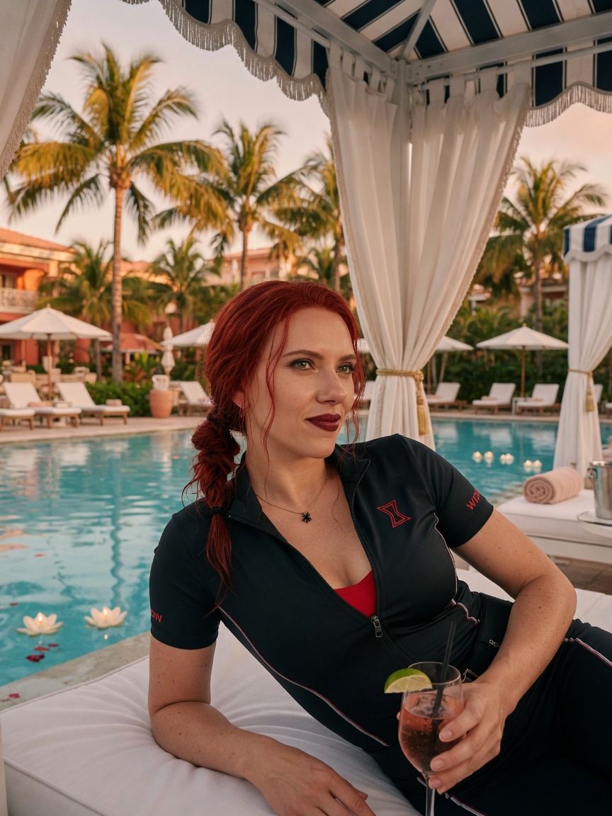 Black Widow — Superhero Pool 04