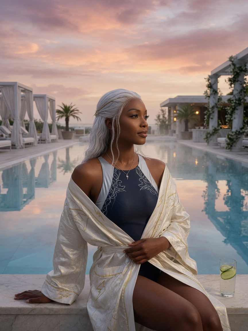 Storm — Superhero Pool 06