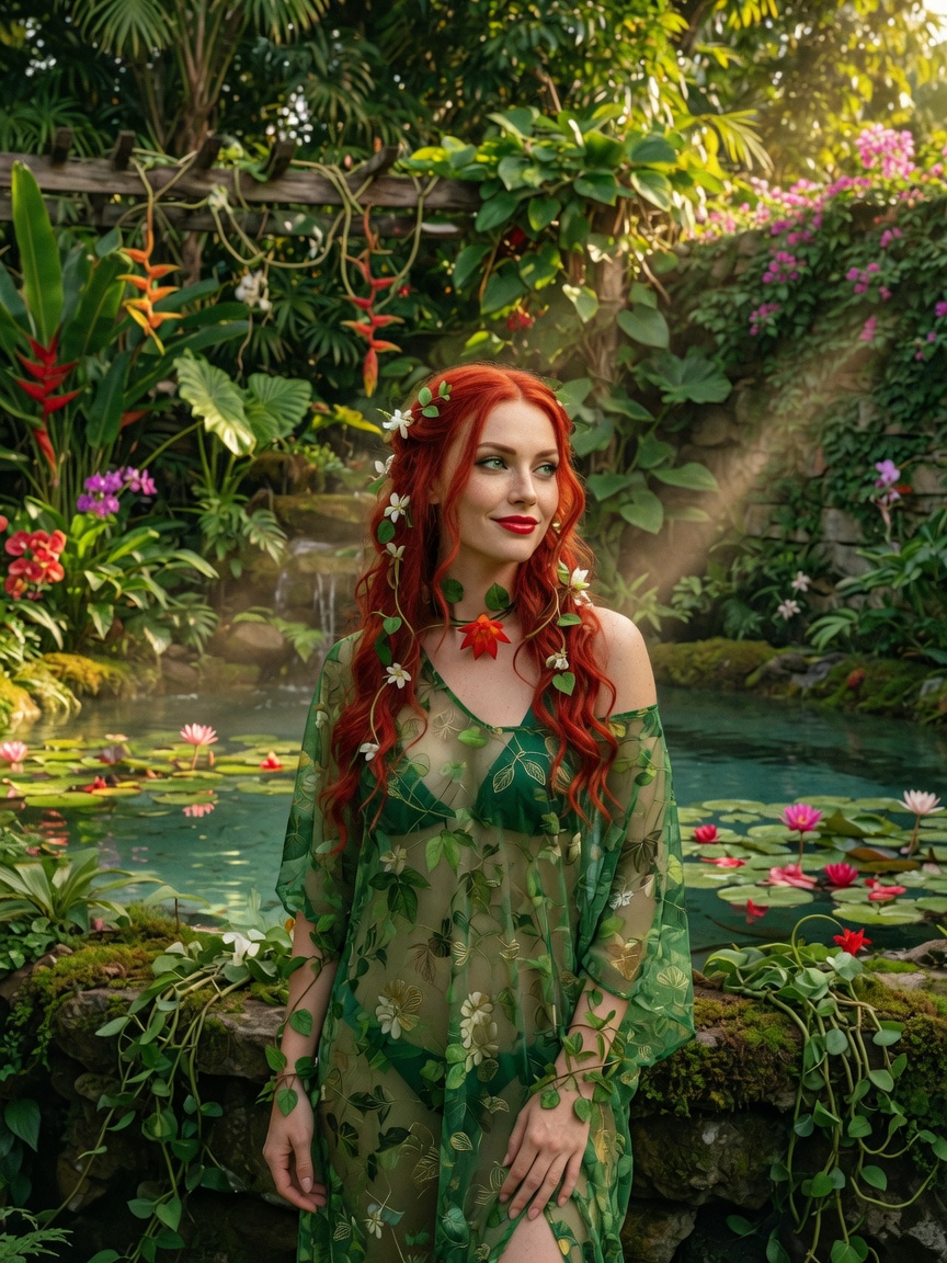 Poison Ivy — Superhero Pool 14