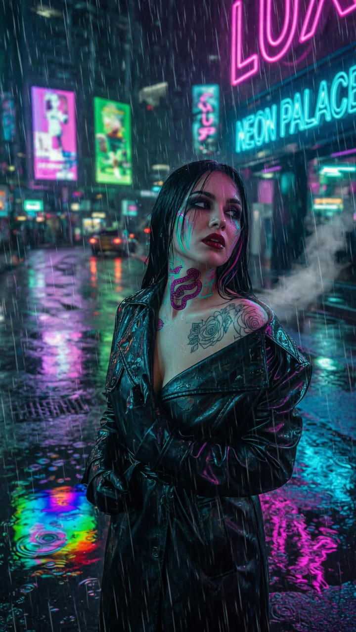 Vexa — Singles Rain Soaked Street Vexa 01