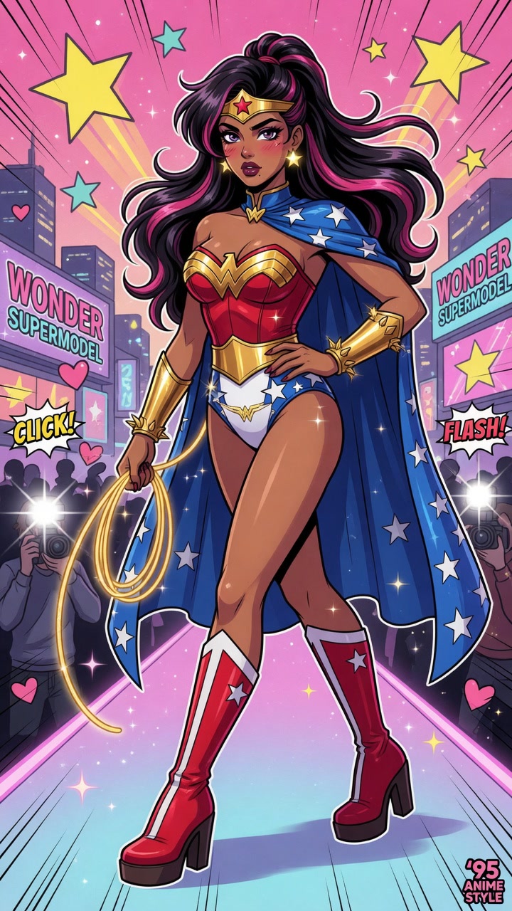 Wonder Woman — Anime Supermodel