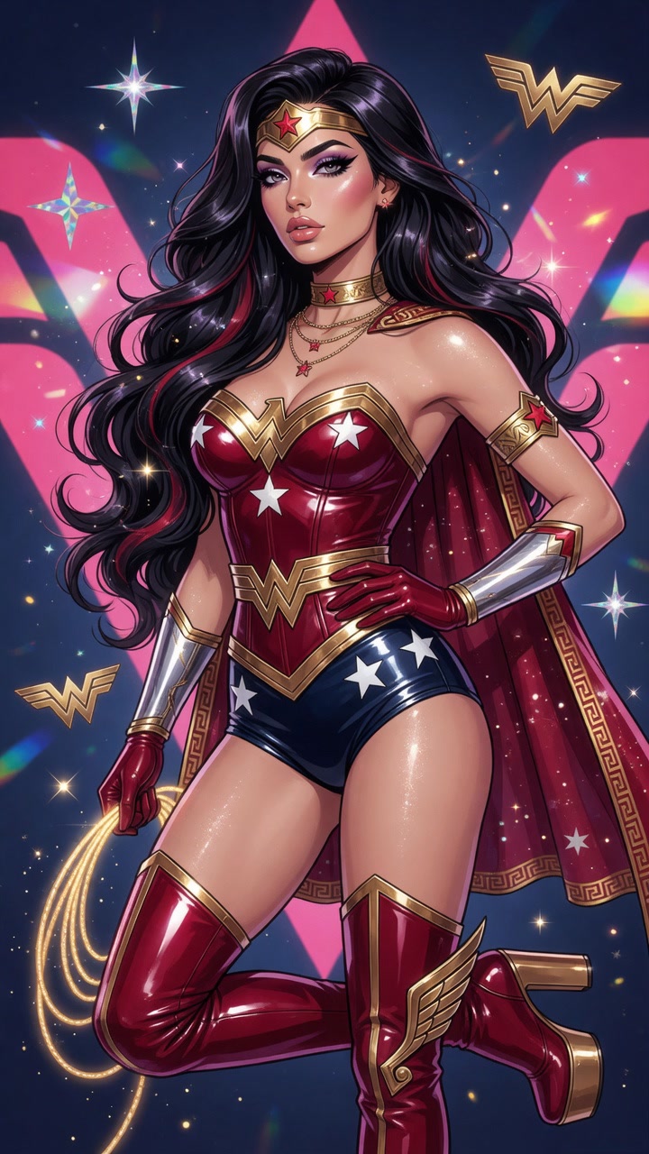 Wonder Woman — Star Background